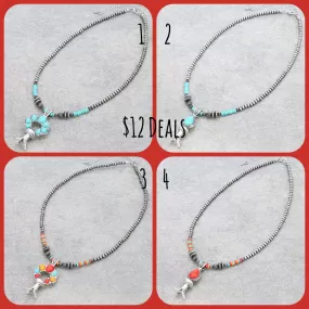 $12 WEEKEND DEALS   Navajo squash necklace