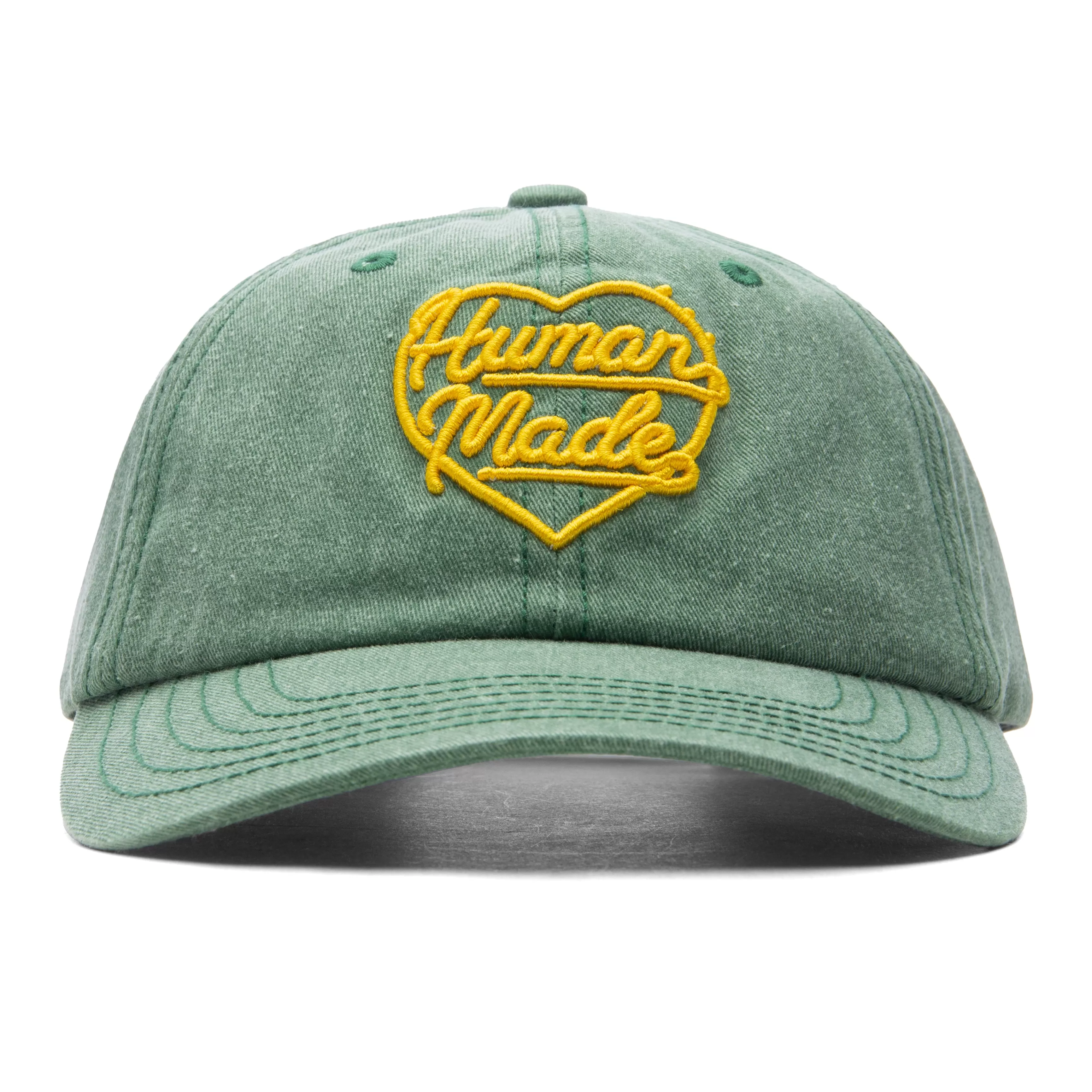 6 Panel Cap #1 - Green