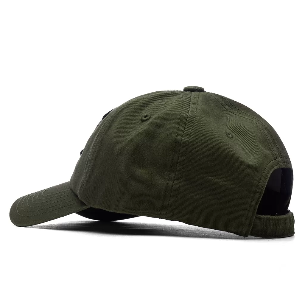 6 Panel Cap #4 - Olive Drab