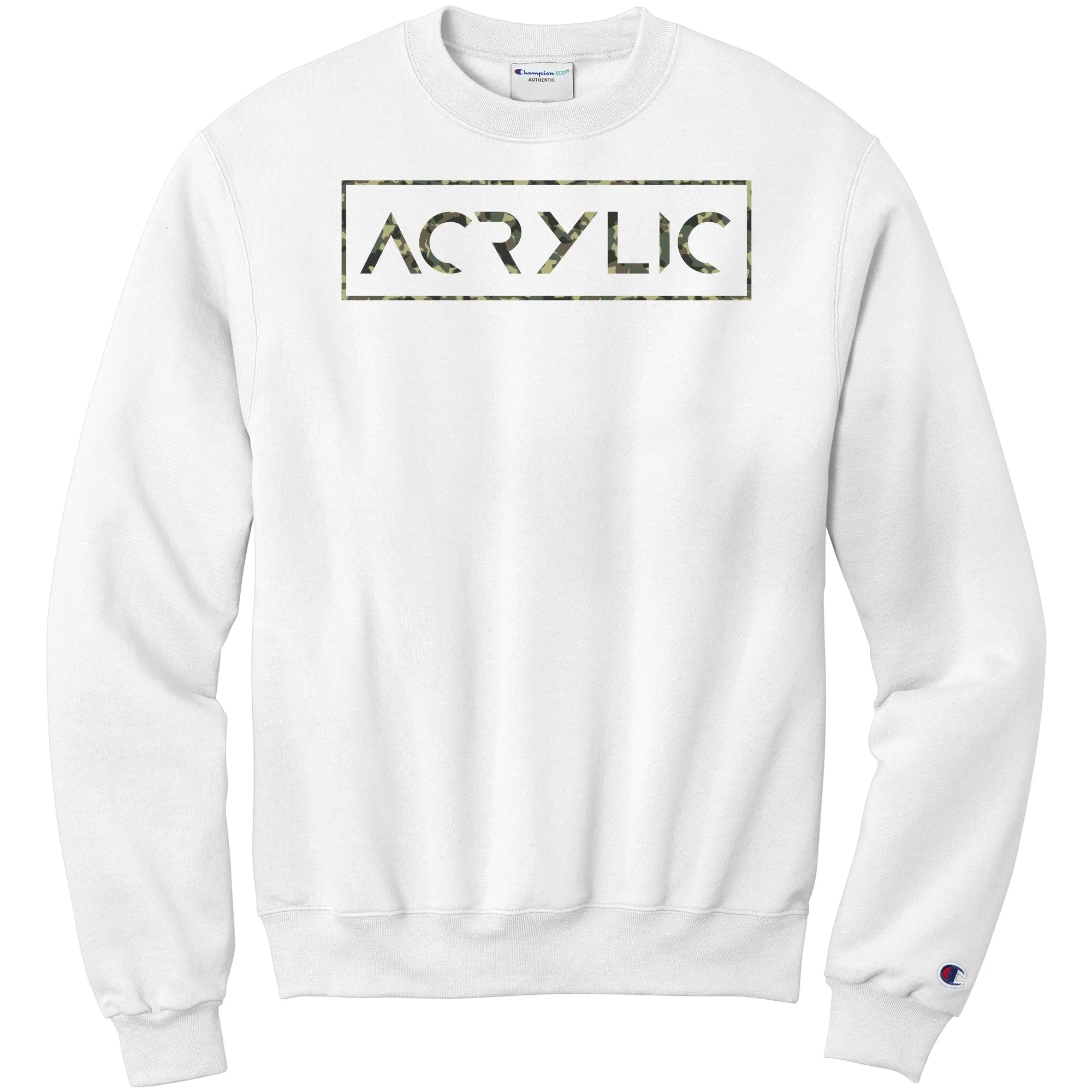 Acrylic Camouflage Large Sweatshirt