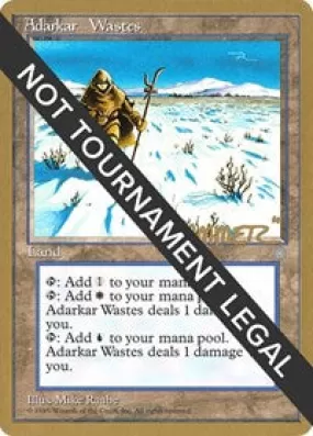 Adarkar Wastes - 1996 Shawn "Hammer" Regnier (ICE) [World Championship Decks]