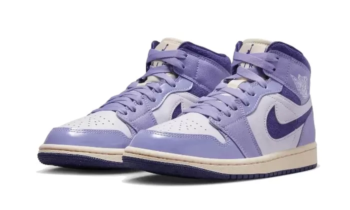 Air Jordan 1 Mid Purple Chenille