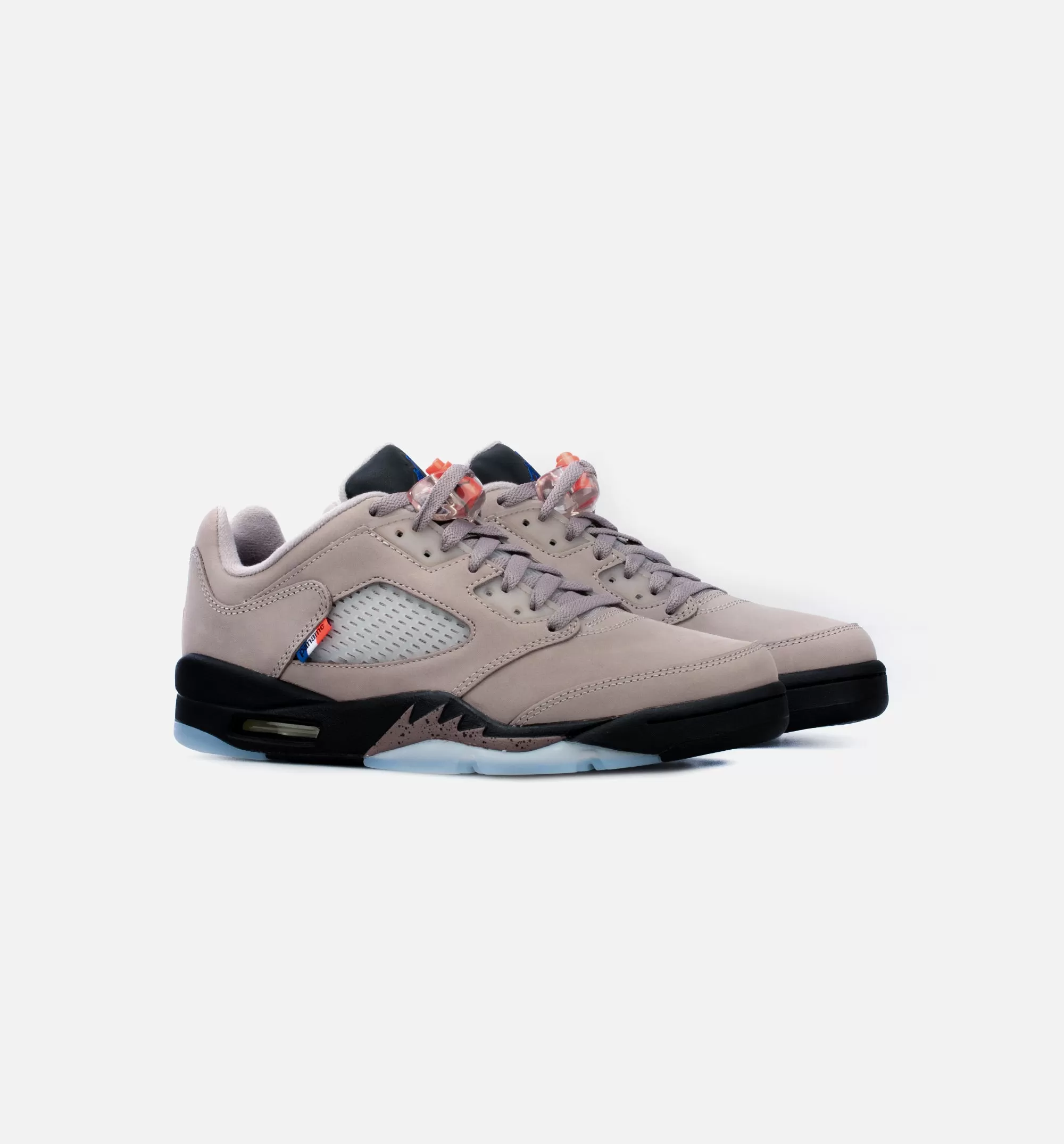 Air Jordan 5 Low x PSG Mens Lifestyle Shoe - Grey/Purple