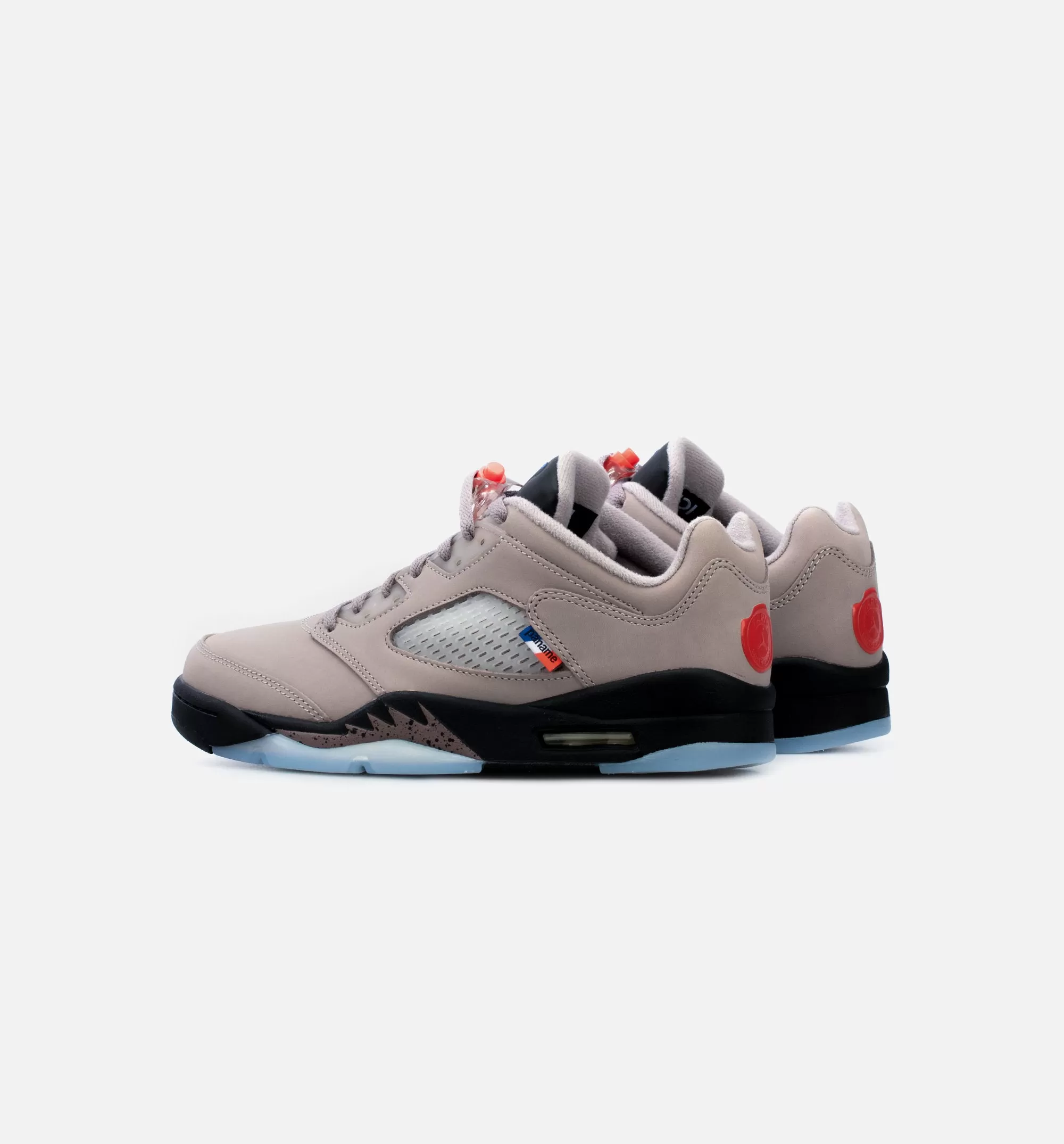 Air Jordan 5 Low x PSG Mens Lifestyle Shoe - Grey/Purple