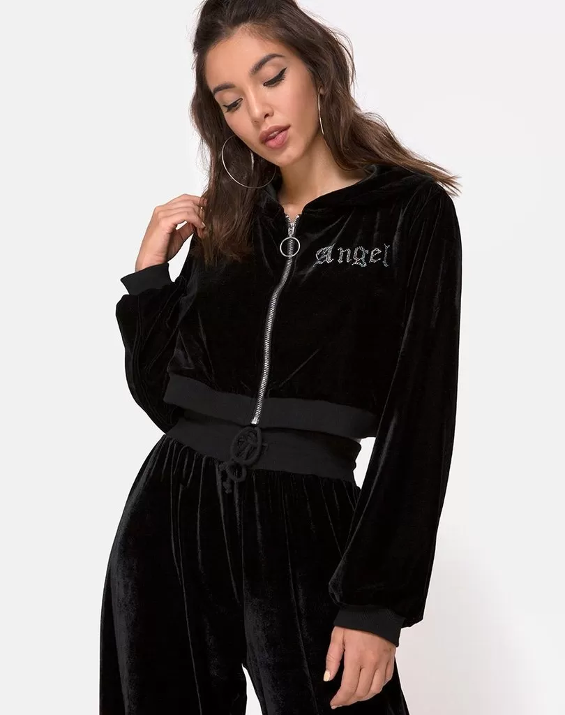 ANGEL BOMB HOODY SWEATER