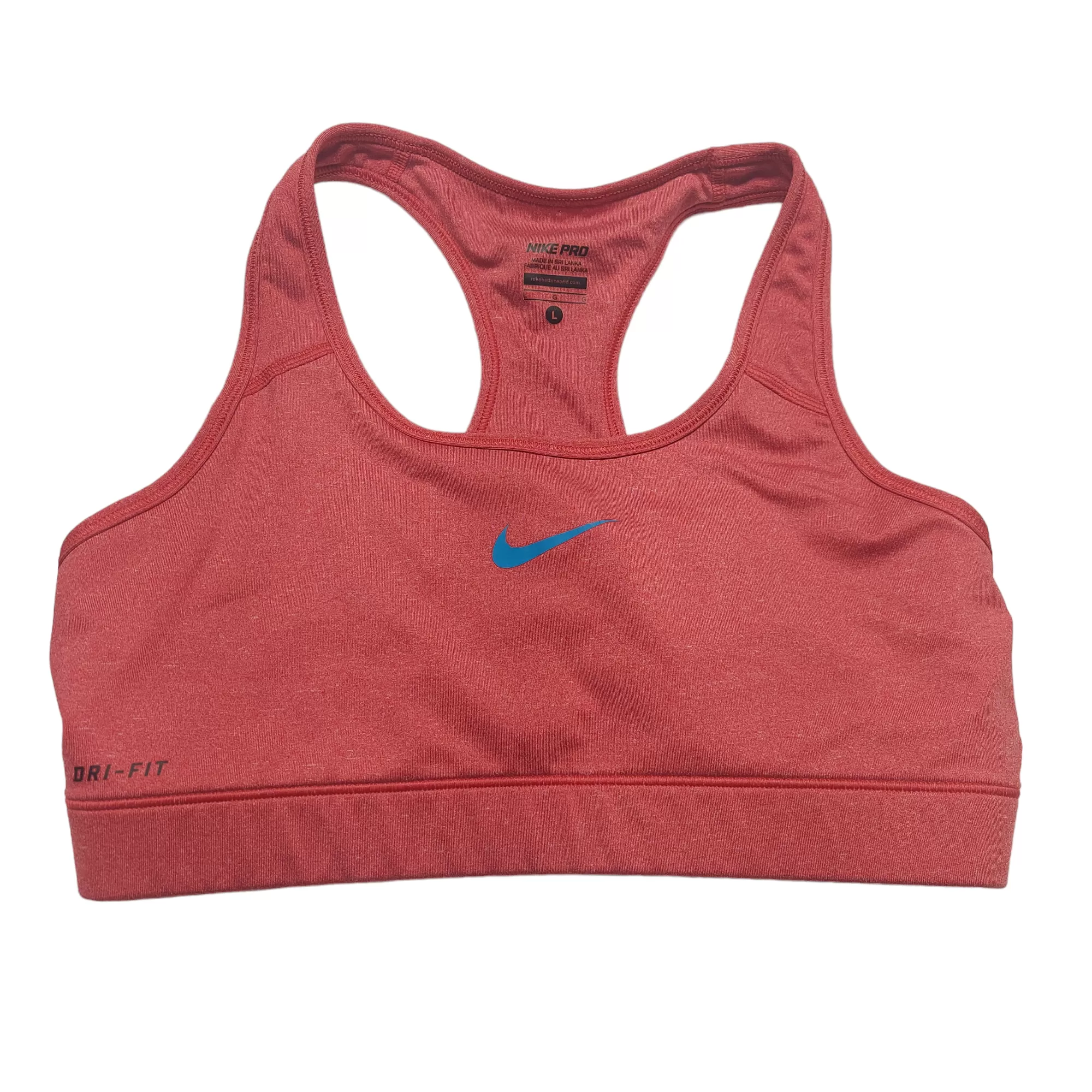 Athletic Bra By Nike Apparel  Size: L