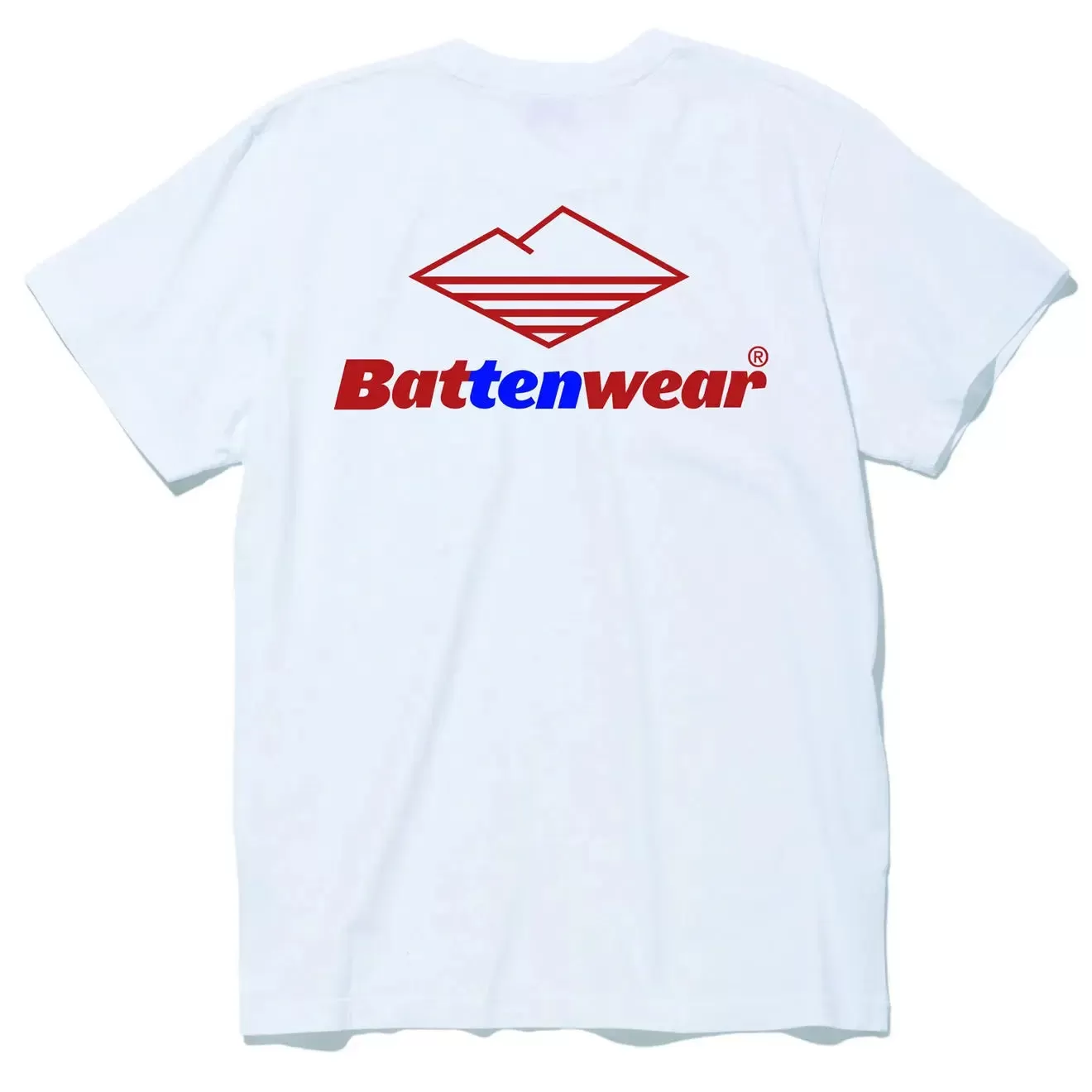 Battenwear 10th Anniversary Team S/S Pocket Tee White