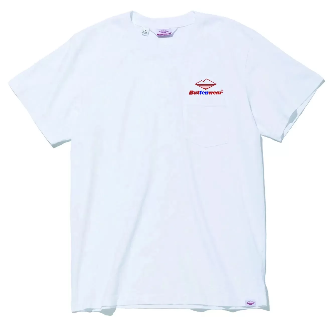 Battenwear 10th Anniversary Team S/S Pocket Tee White