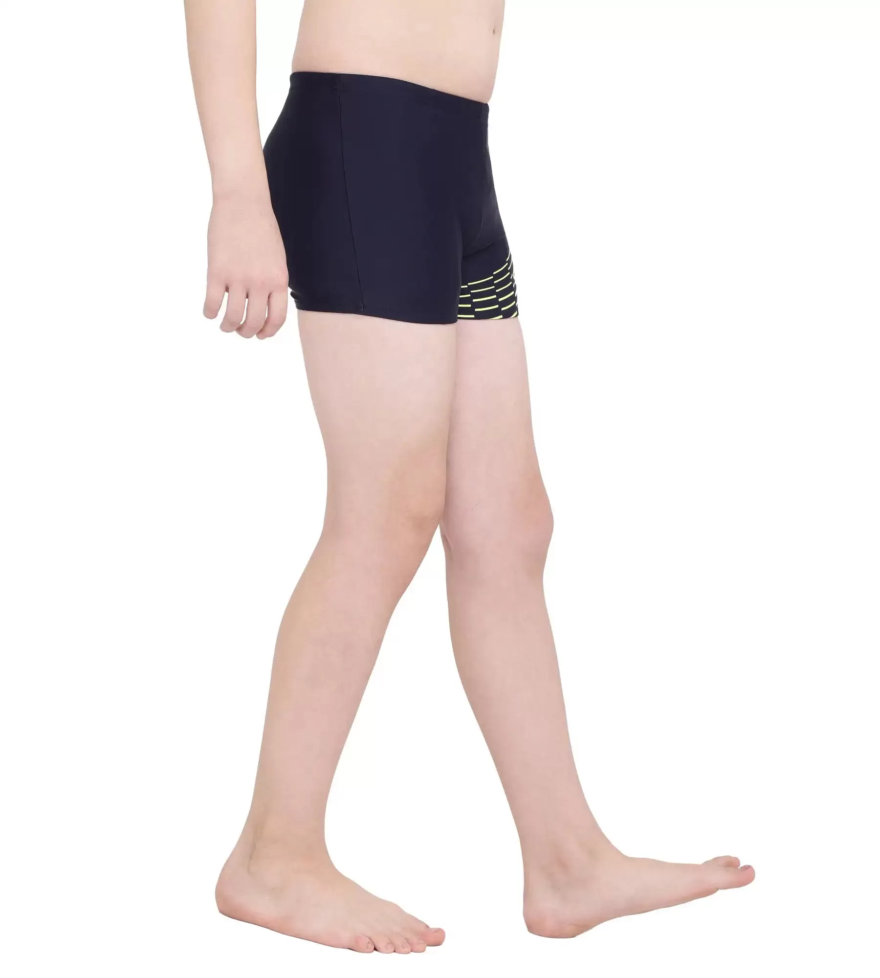 Boy's Endurance Medley Logo Aquashort - True Navy  &  Spritz