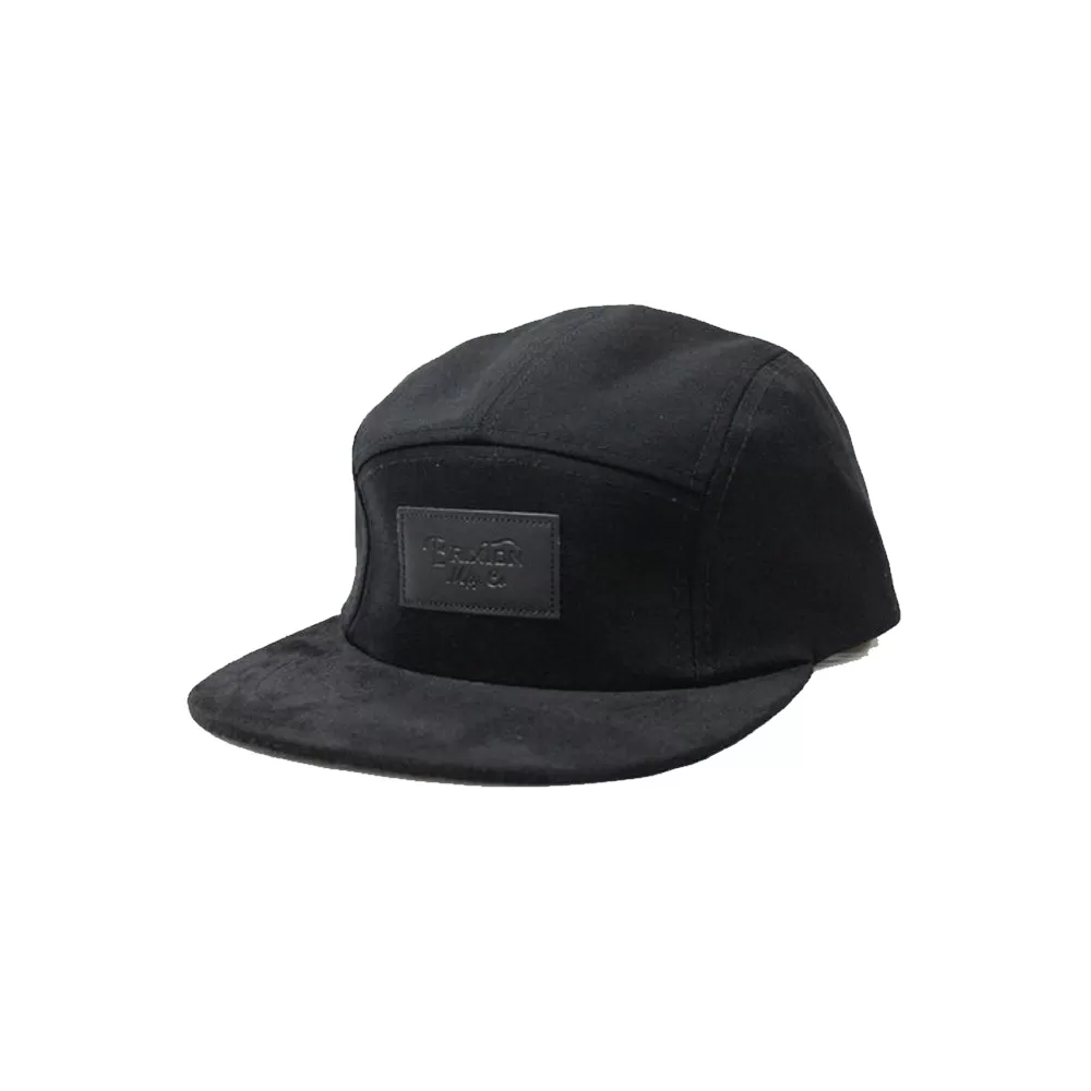 Brixton Cavern Five Panel Cap Black