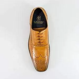 Cavani Fabian Men's Tan Shoe