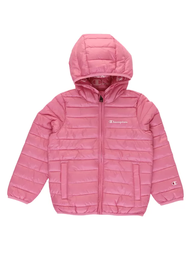 Champion boys' light jacket with hood Legacy Outdoor Light Hooded 306485 PS074 SPK pink