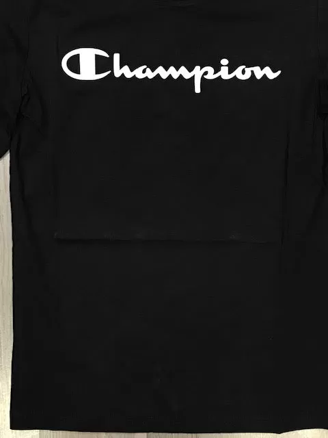 Champion boy's long sleeve t-shirt LONG SLEEVE 305366 kk001 nbk black