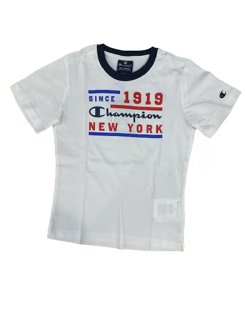 Champion boy's outfit Legacy Graphic T-shirt   Bermuda 306315 WW001 WHT white