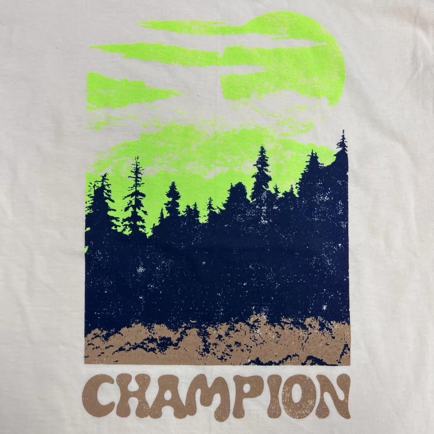 Champion Classic Tee, Mountains Graphic