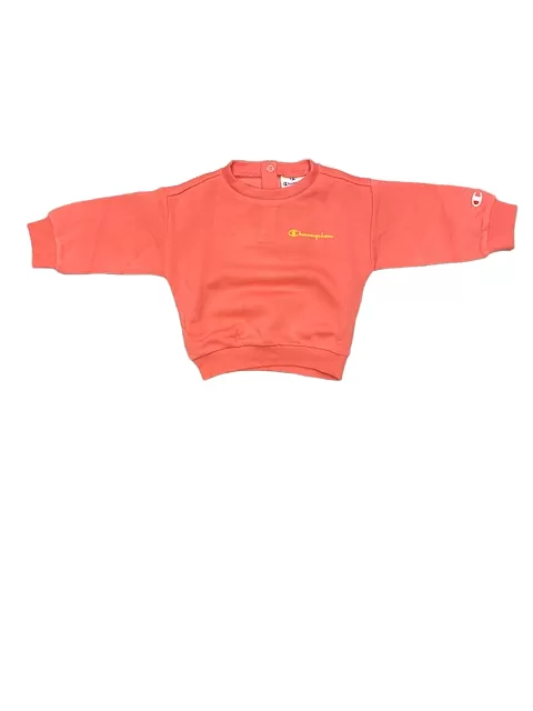 Champion crew neck infant tracksuit 404505 PS171 TRSE/TRSE coral