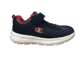 Champion Low Cut Shoe Cody PU B GS children's leather sneakers shoe with tear S31347-F18-BS501 navy