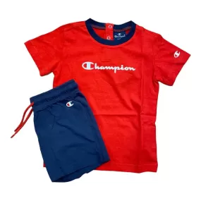 Champion set infant 305972 RS046 HRR/NNY red-navy