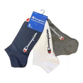 Champion unisex socks Sneaker Socks 3 pairs U24560 BS501 navy-white-grey