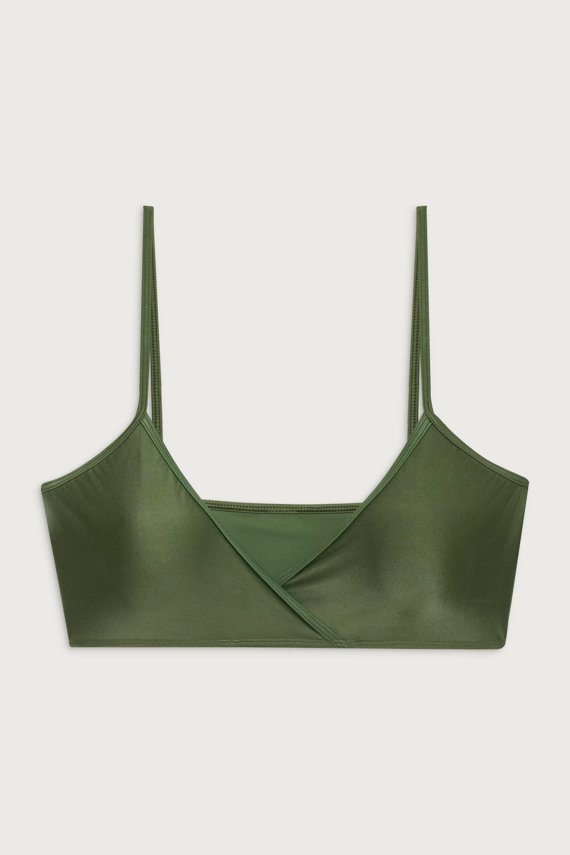 Clairo Shine Bralette Bikini Top - Sea Moss