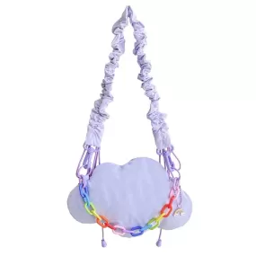 CUTE PASTEL PURPLE CLOUDS BAG BY20001