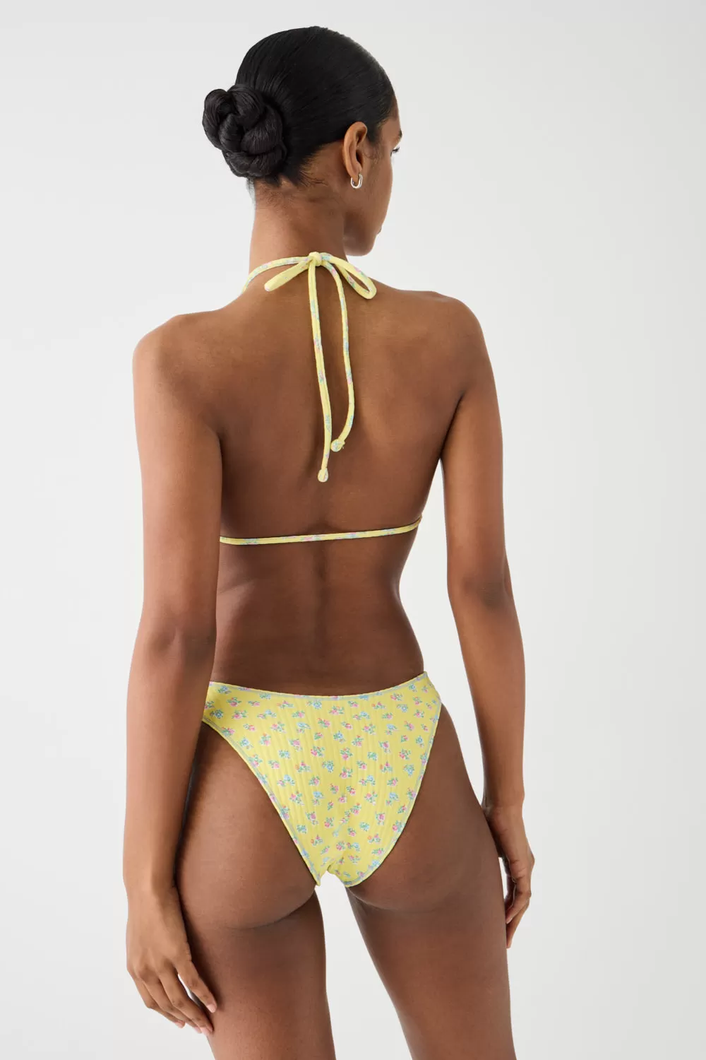 Dove Classic Ribbed Bikini Bottom - Pocketful of Posies