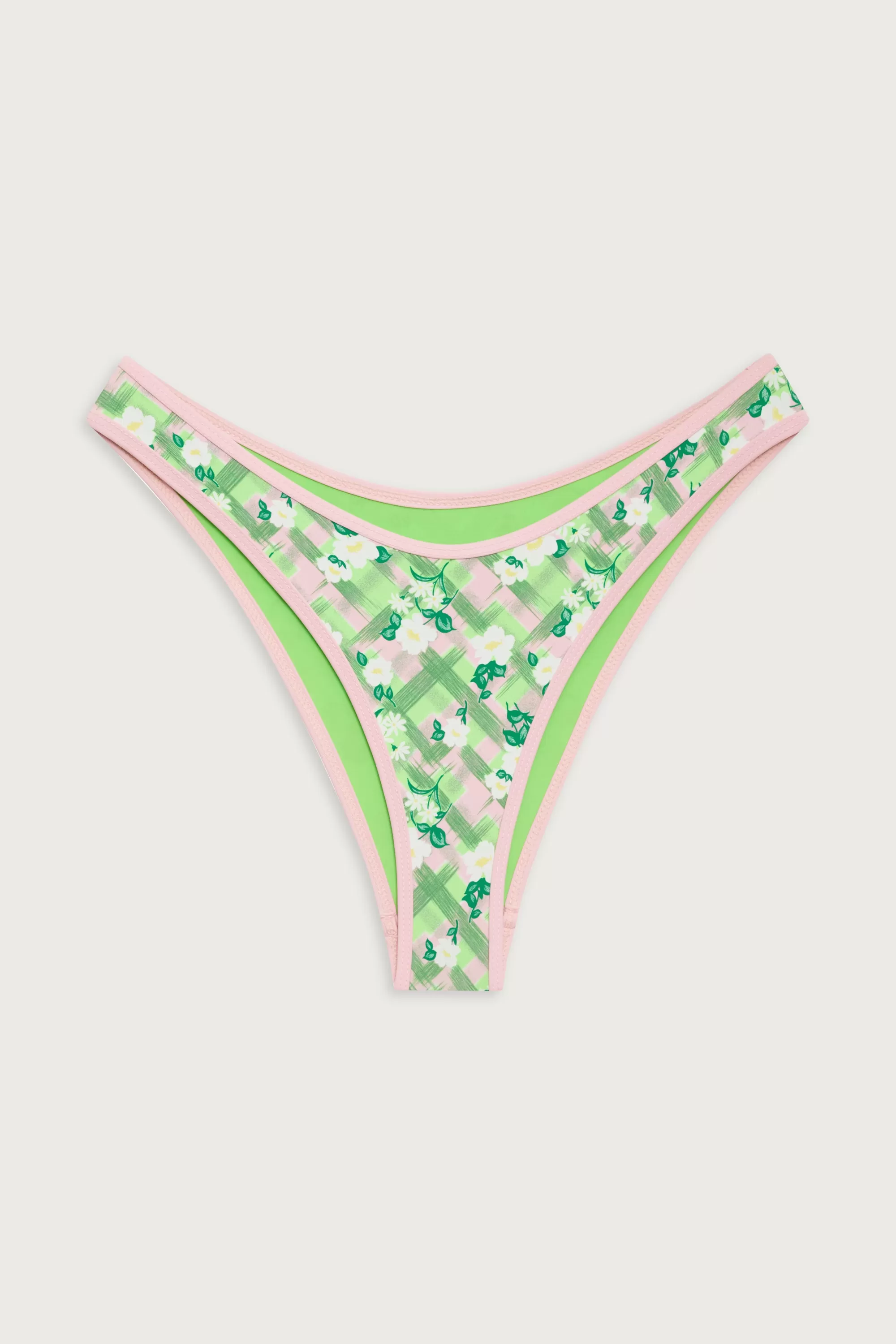 Dove Plaid Classic Bikini Bottom - Baby Daisy