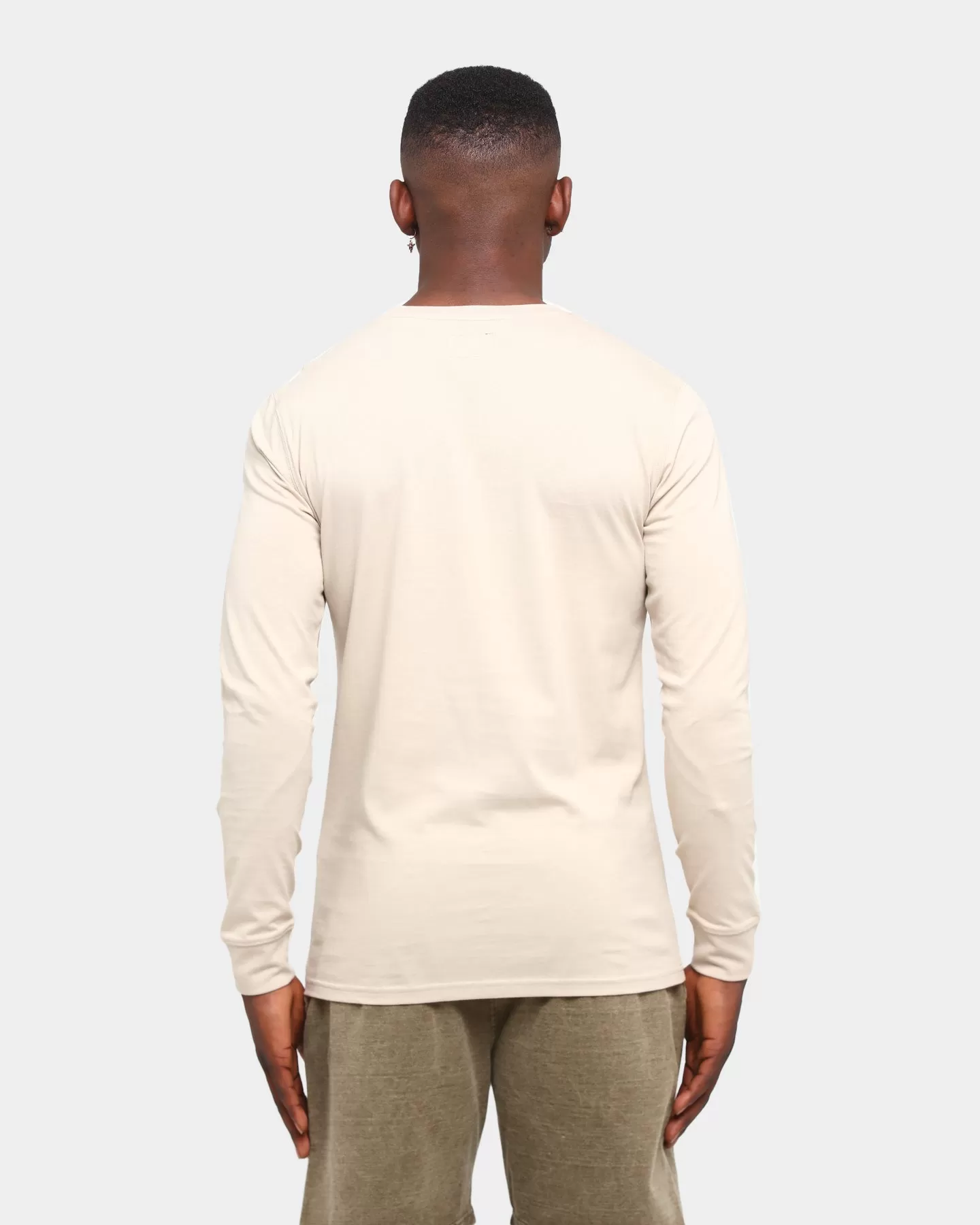 Elevn Clothing Co. Primitive Long Sleeve T-Shirt Beige