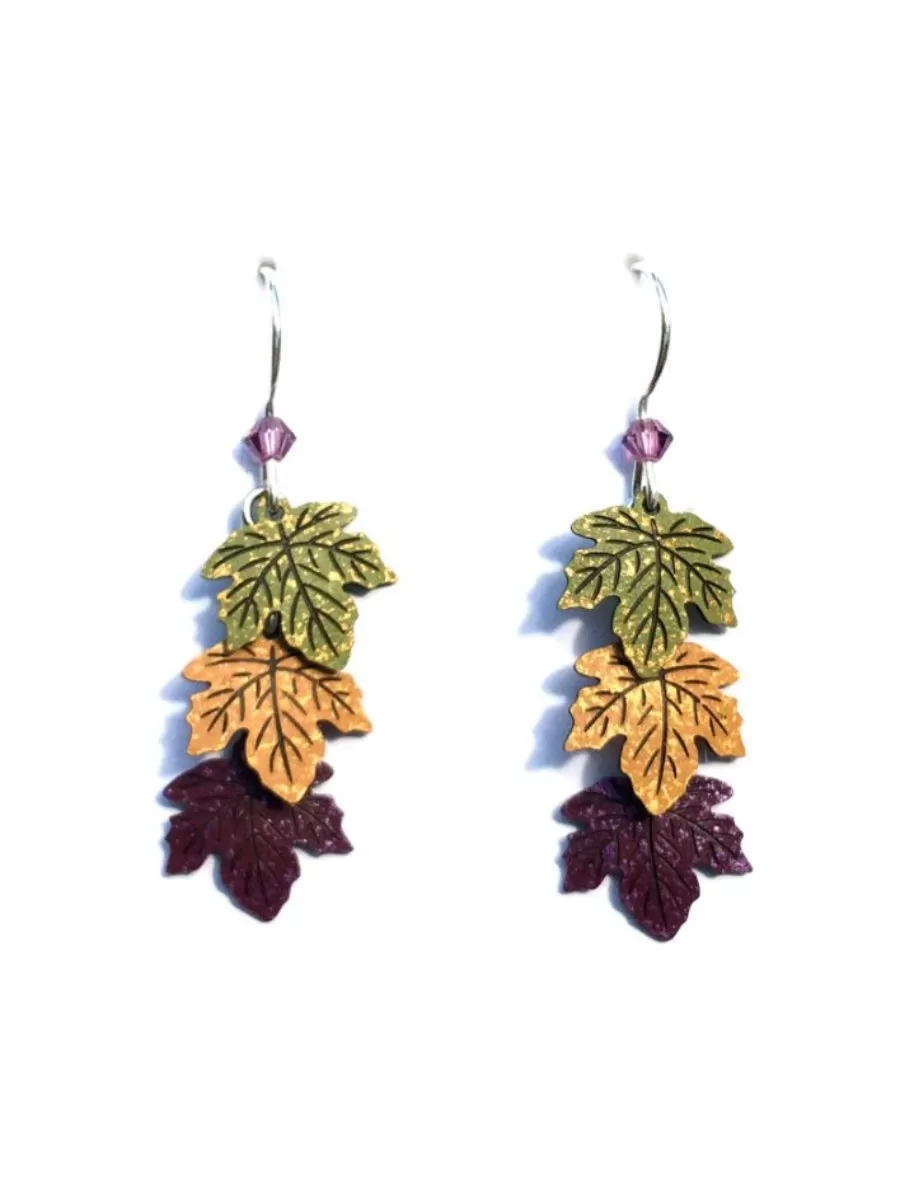 Fall Leaves Earrings by Sienna Sky