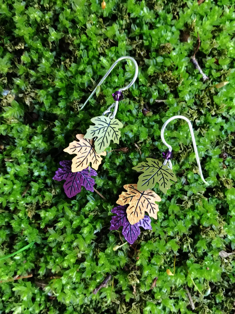 Fall Leaves Earrings by Sienna Sky