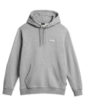 Felpa Uomo Napapijri B-Morgex Hoody Grey Melange