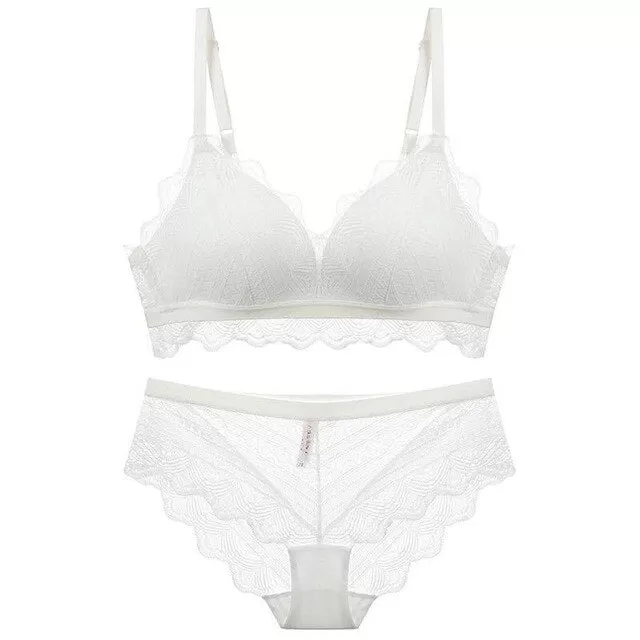 Female Sexy Lace Breathable Comfortable Bra/Underwear Set