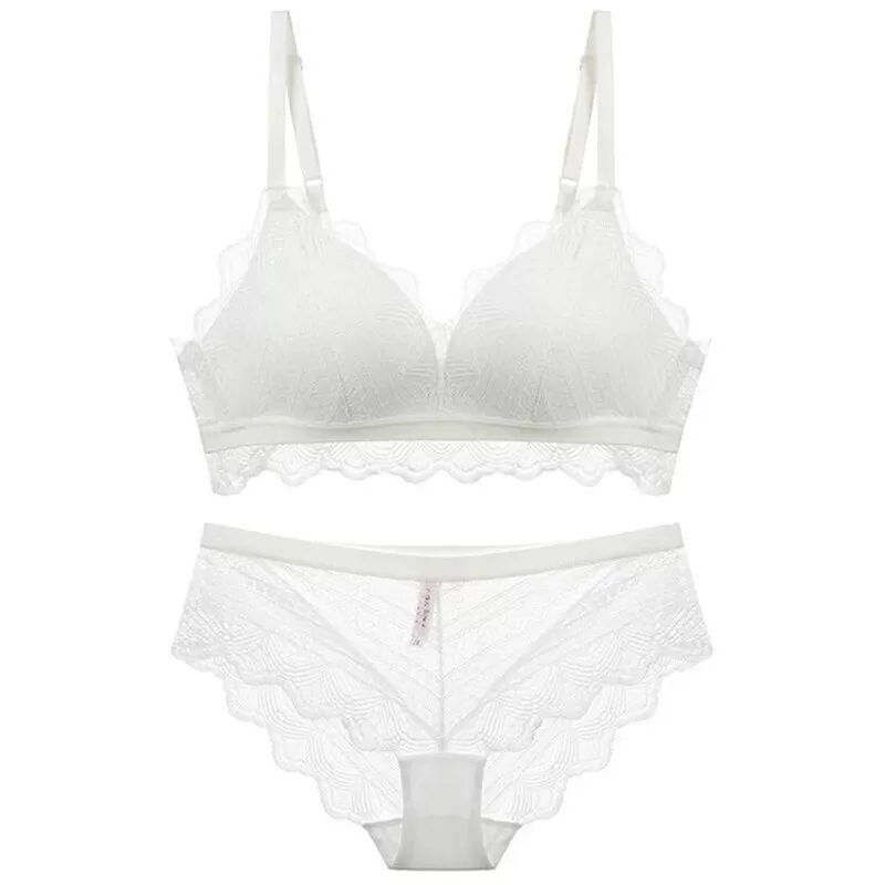 Female Sexy Lace Breathable Comfortable Bra/Underwear Set