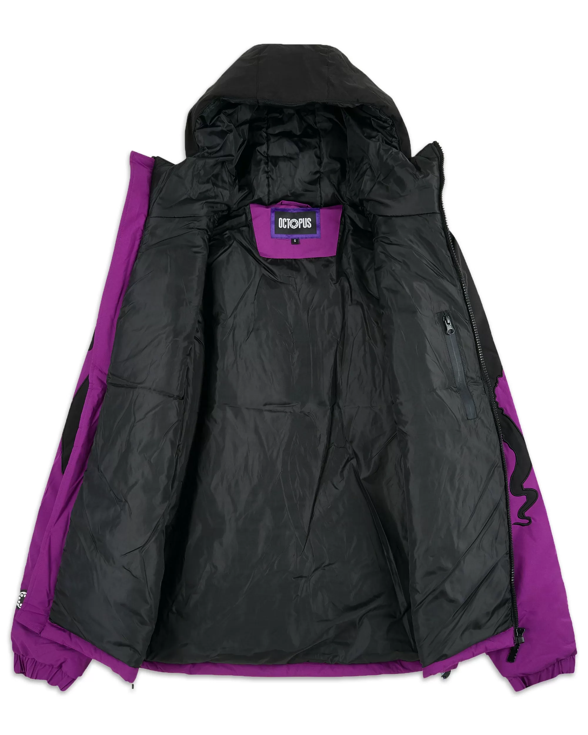 Giacca Uomo Octopus Layer Hood Jacket Purple