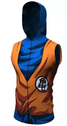 Goku Dragon Ball Z Sleeveless Hoodie