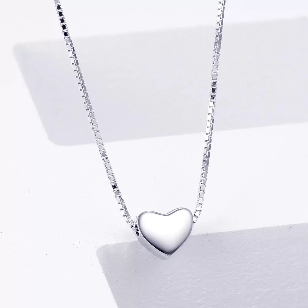 Heart 925 Sterling Silver Pendant Necklace