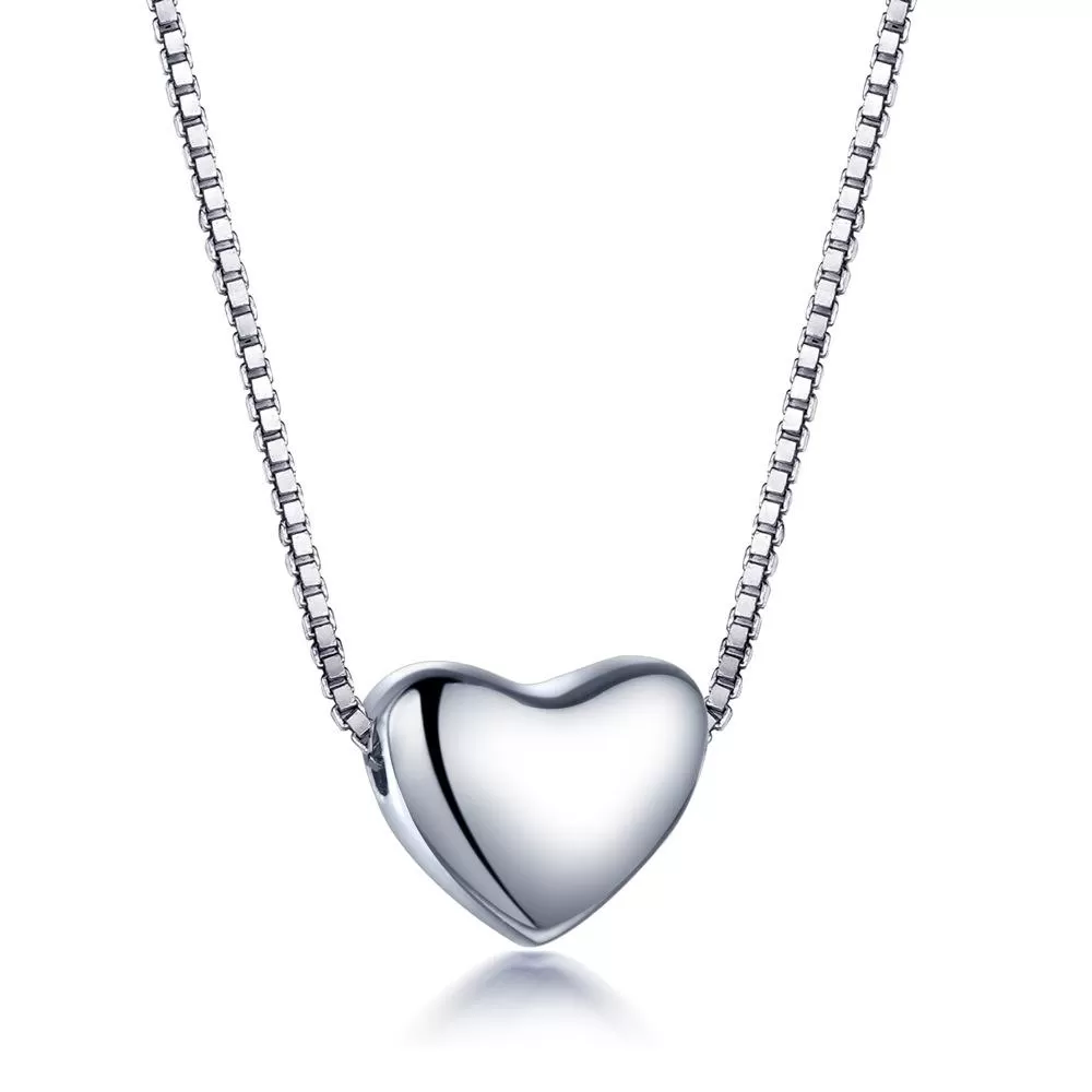 Heart 925 Sterling Silver Pendant Necklace