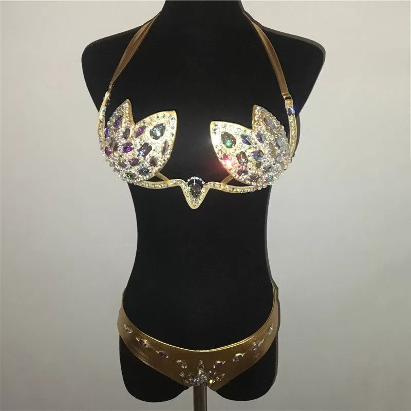 Ibiza Crystal Queen Diamonds Bikini