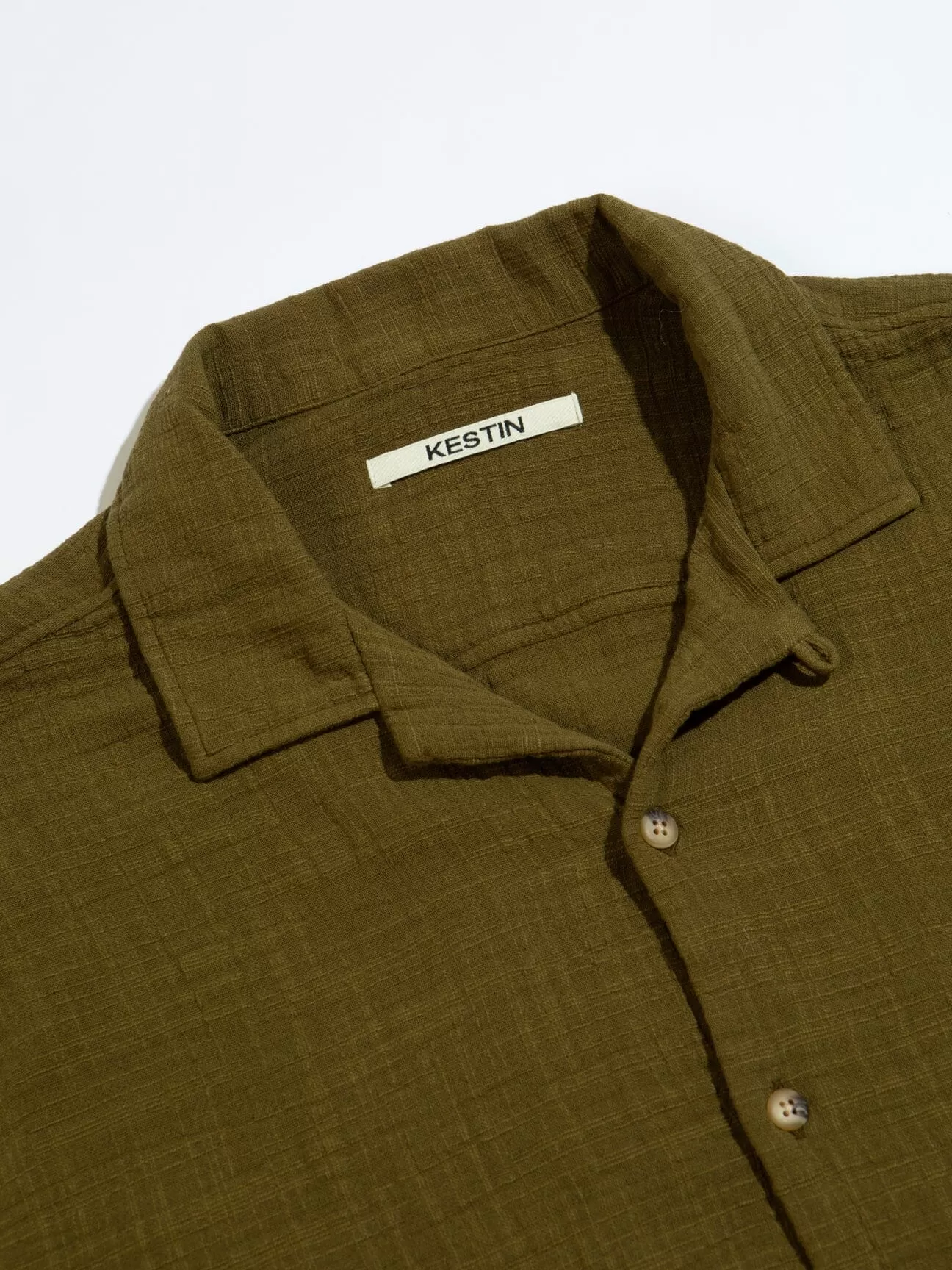 Kestin - Tain Shirt in Seaweed