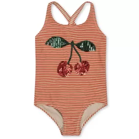 (KS100310) Jade Swimsuit - Gritter stripe