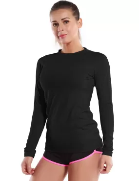 Long Sleeve UPF 50  Rashguard black