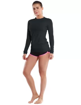 Long Sleeve UPF 50  Rashguard blackgreen