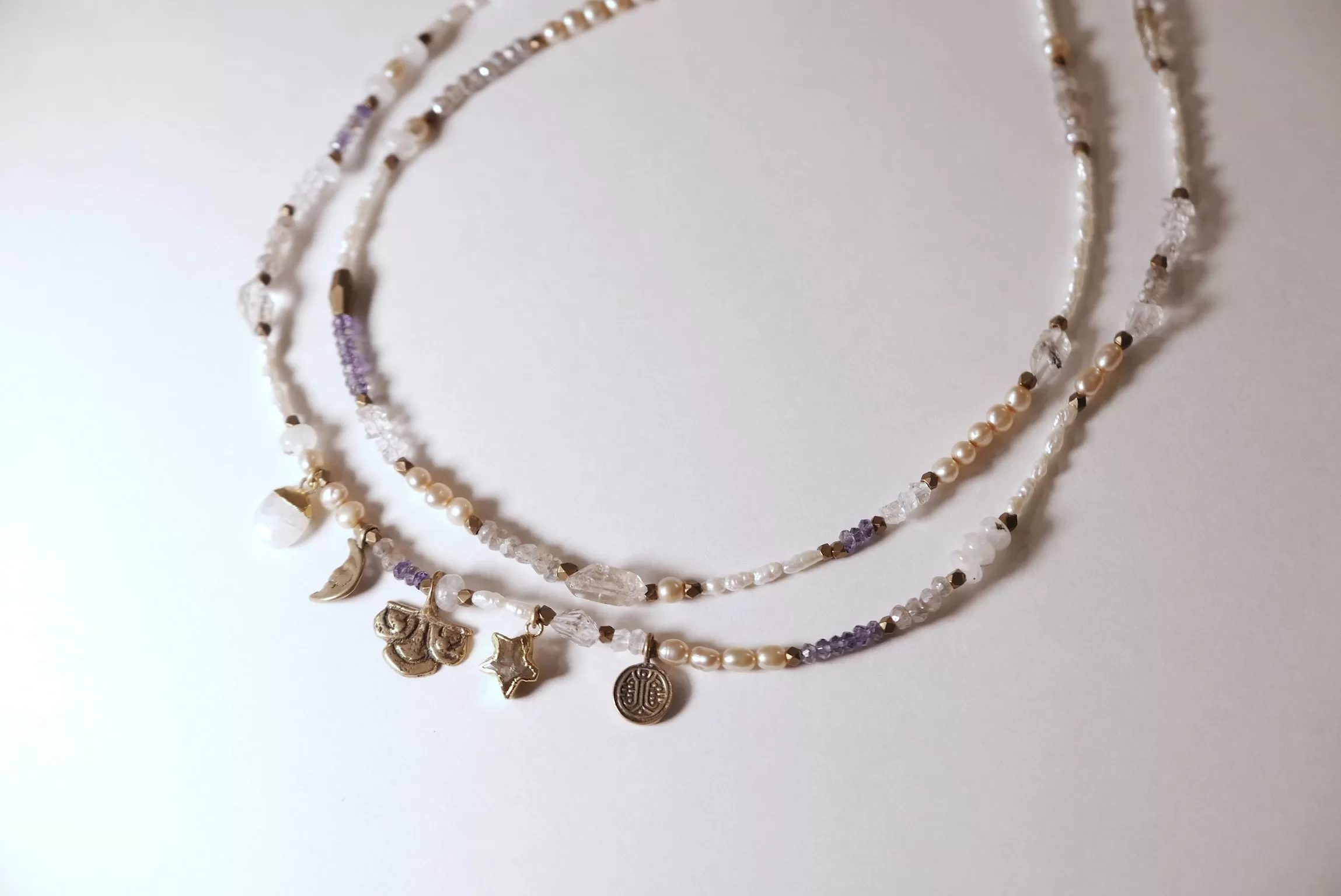 Luna Beaded Necklace Set