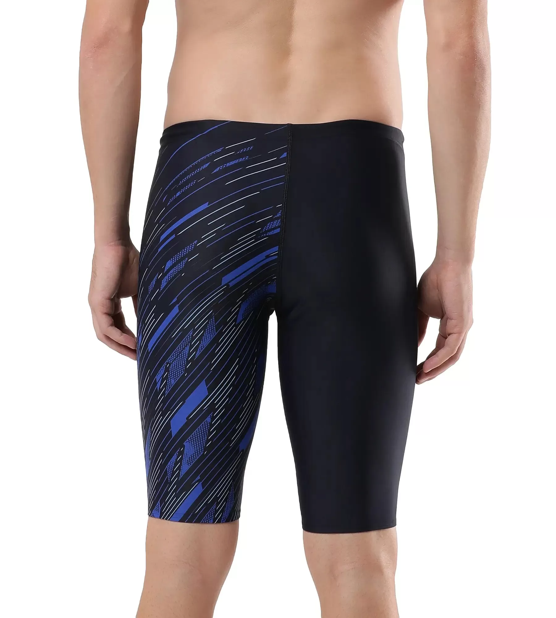 Men's Endurance Hyper Boom V Cut Jammer - Truenavy & Truecobalt