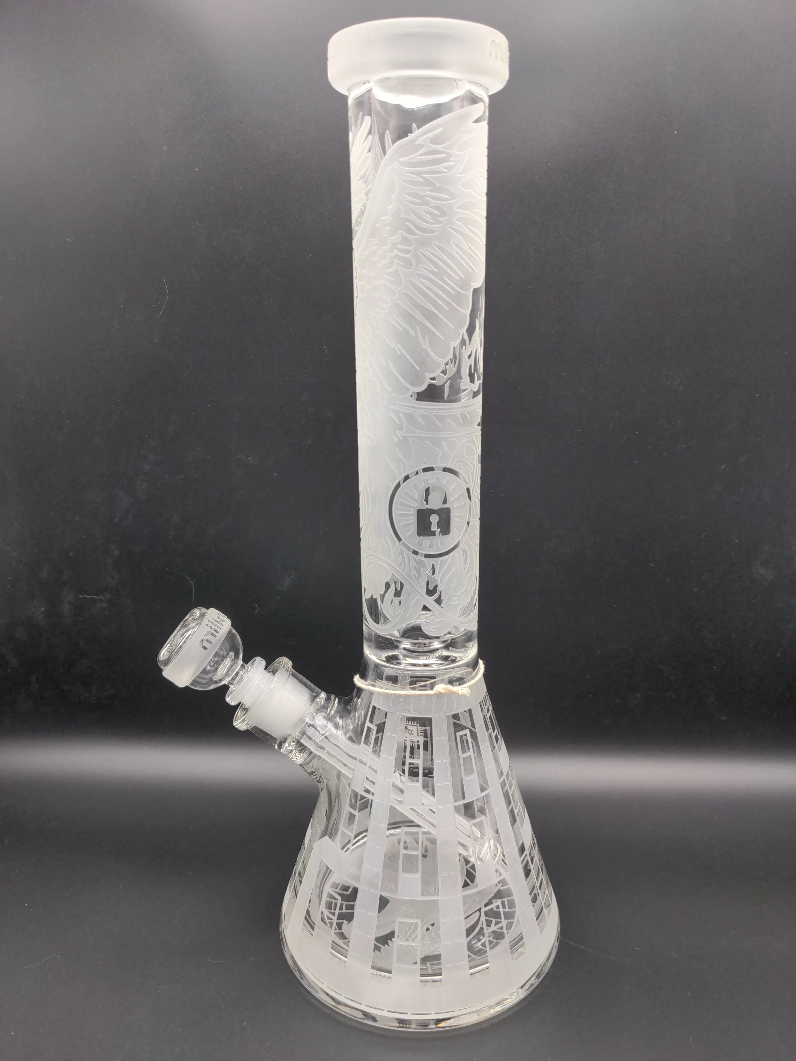 Milky Way Glass Phoenix Prism Beaker