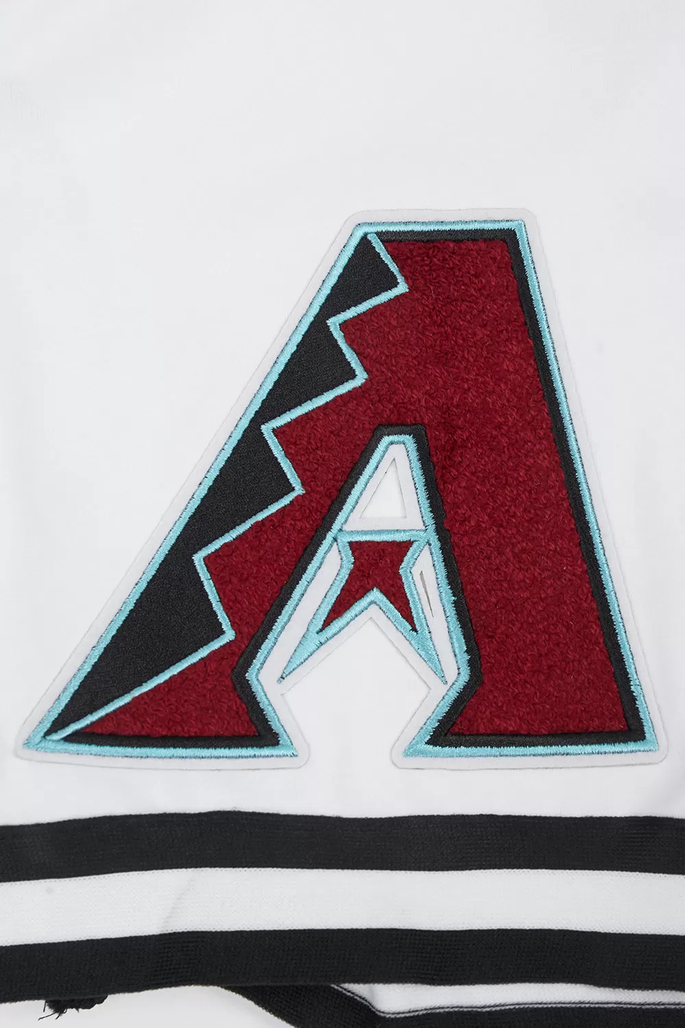 MLB ARIZONA DIAMONDBACKS CLASSIC CHENILLE MEN'S SHORT (WHITE / BLACK / WHTE)