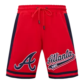 MLB ATLANTA BRAVES SCRIPT TAIL MEN'S DK 2.0 SHORT (RED/MIDNIGHT NAVY/RED)