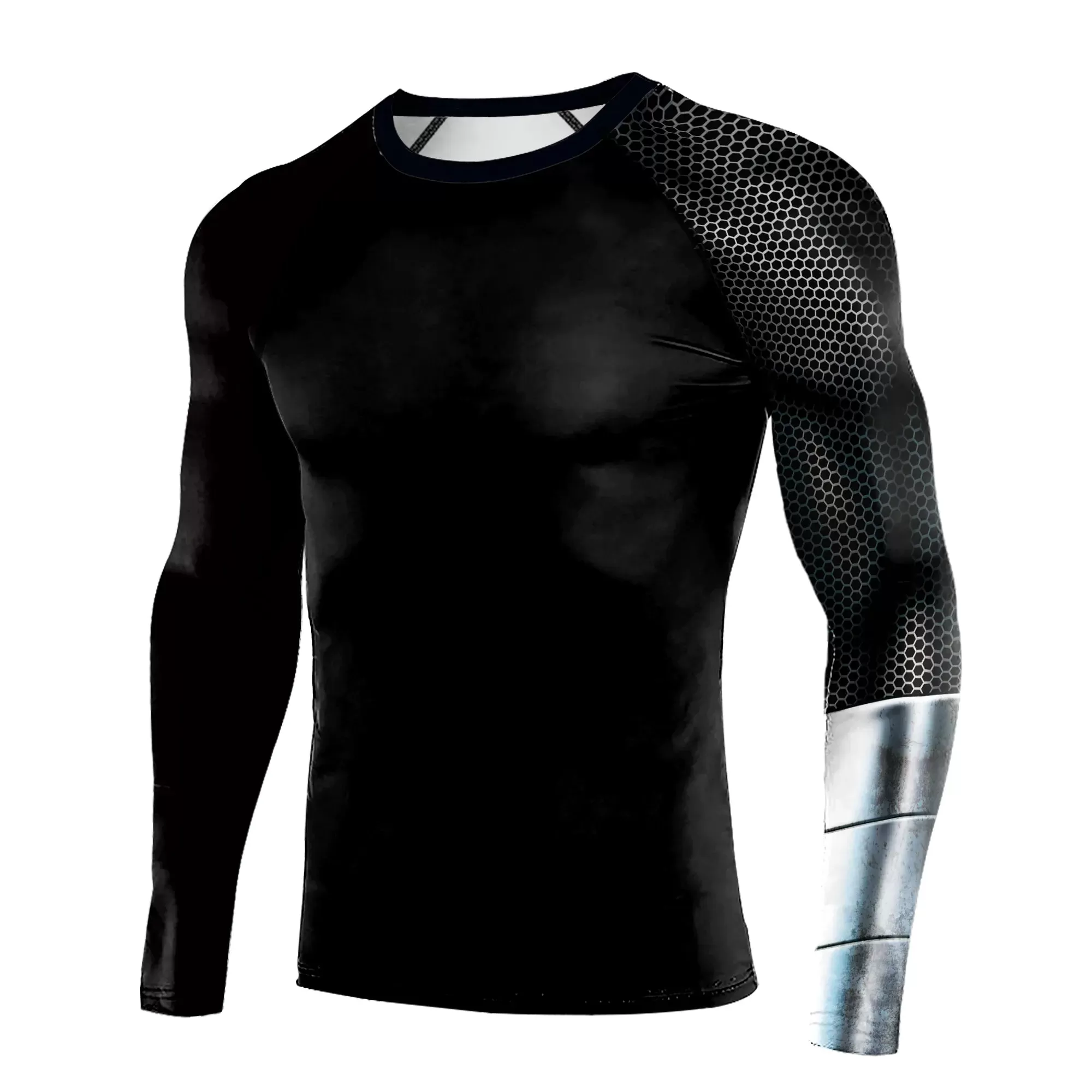 Mortal Kombat 'Kano' Elite Long Sleeve Compression Rashguard