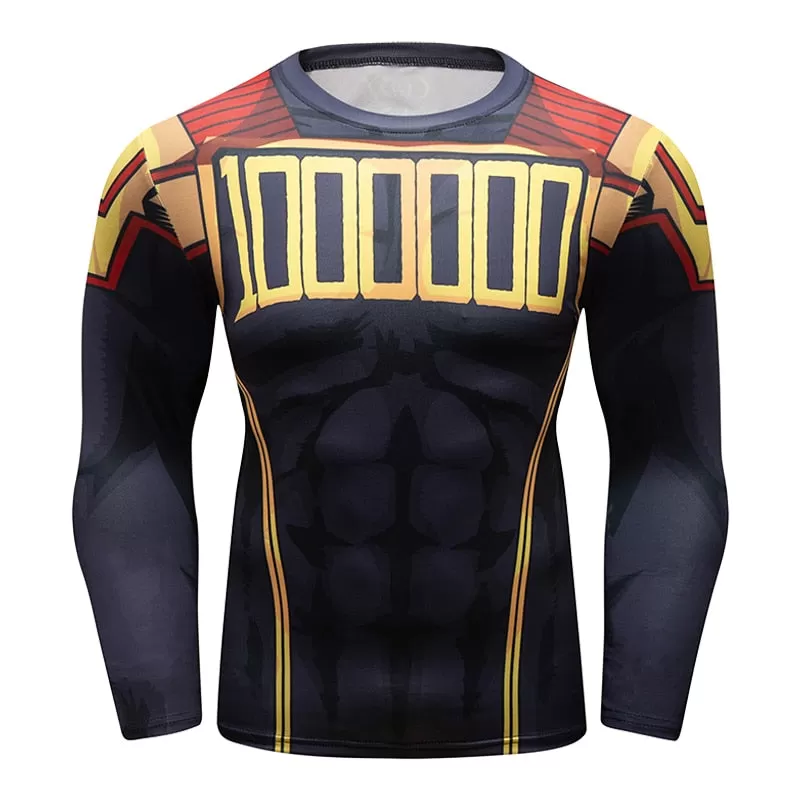 My Hero Academia 'Onyx Lemillion' Elite Long Sleeve Rashguard