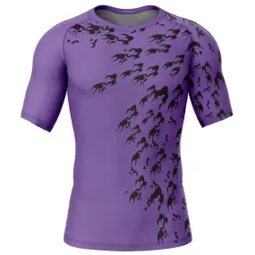 Naruto 'Sasuke | Curse Mark' Short Sleeve Compression Rashguard